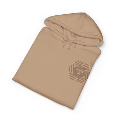 Honey Co. Logo Hoodie — Rustic Beekeeper Honey Company Pullover