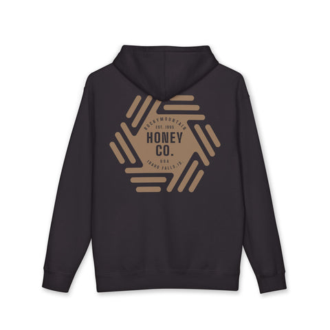Honey Co. Logo Hoodie — Rustic Beekeeper Honey Company Pullover