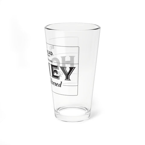 Honey Label Mixing Glass – 16oz Branded Pint for Cocktails & Kitchen Use