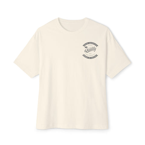 Rocky Mountain National Park Vintage Logo Tee — Unisex Oversized Boxy T-Shirt
