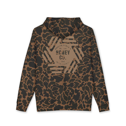 Honey Co. Logo Hoodie — Rustic Beekeeper Honey Company Pullover