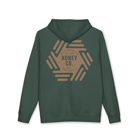 Honey Co. Logo Hoodie — Rustic Beekeeper Honey Company Pullover