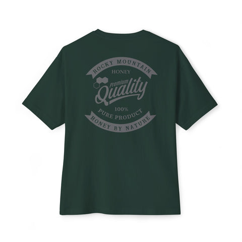 Rocky Mountain National Park Vintage Logo Tee — Unisex Oversized Boxy T-Shirt
