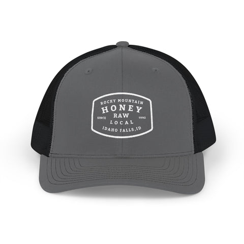 Honey Raw Local Trucker Cap — Rocky Mountain Beekeeping Snapback