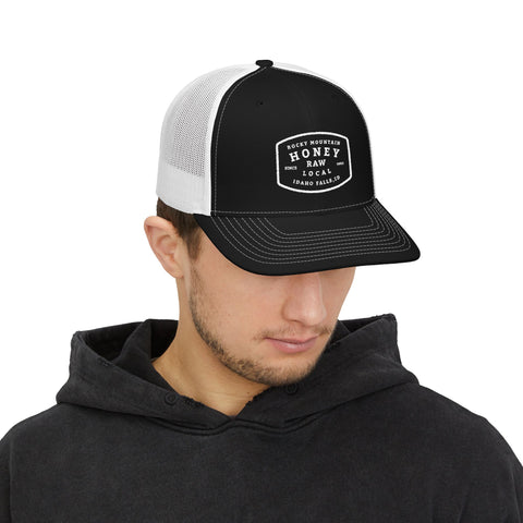 Honey Raw Local Trucker Cap — Rocky Mountain Beekeeping Snapback