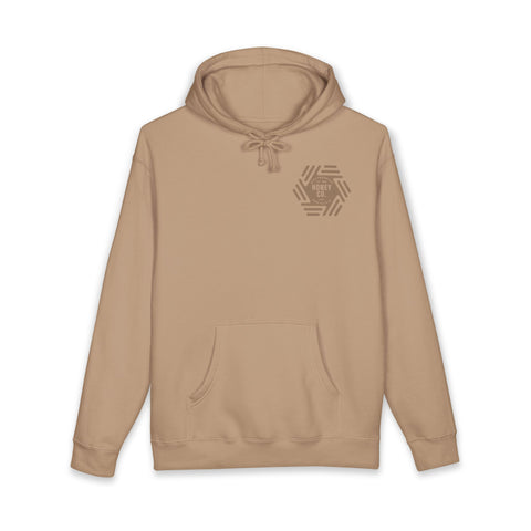 Honey Co. Logo Hoodie — Rustic Beekeeper Honey Company Pullover
