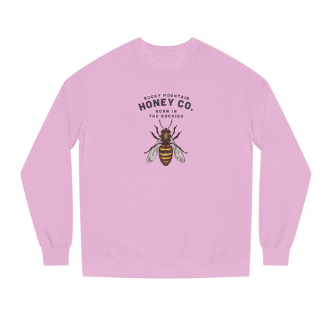 Honey Co. Bee Graphic Sweatshirt — Rustic Mountain Beekeeper Crewneck