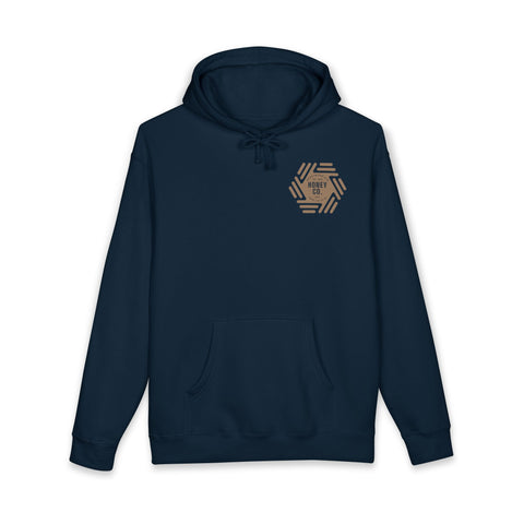 Honey Co. Logo Hoodie — Rustic Beekeeper Honey Company Pullover