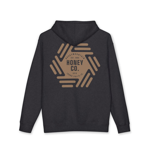 Honey Co. Logo Hoodie — Rustic Beekeeper Honey Company Pullover