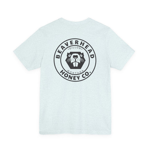 Beaverhead Honey Co. Logo T-Shirt — Vintage Beavertail Emblem Tee