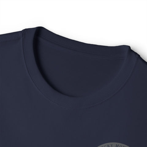 Rocky Mountain National Park Vintage Logo Tee — Unisex Oversized Boxy T-Shirt