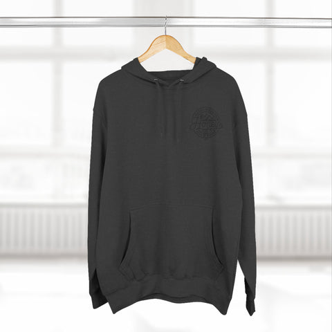 Rocky Mountain Honey Hoodie — 100% Pure Bee Logo Fleece Pullover
