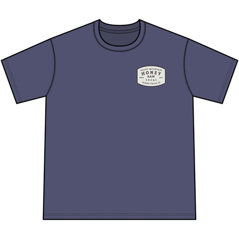 Vintage Honey Co. Mineral Wash T-Shirt — Retro Pocket-Logo Tee