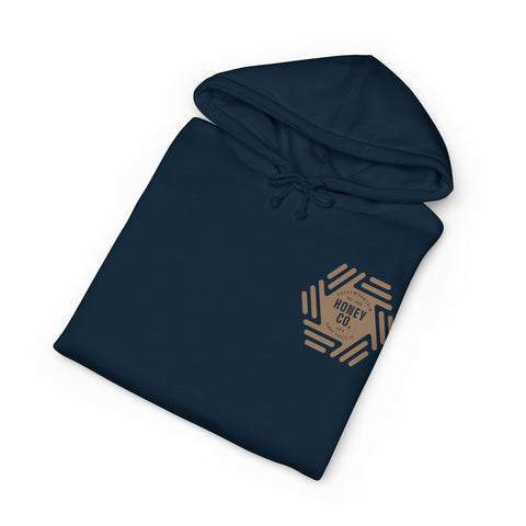 Honey Co. Logo Hoodie — Rustic Beekeeper Honey Company Pullover