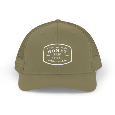 Honey Raw Local Trucker Cap — Rocky Mountain Beekeeping Snapback