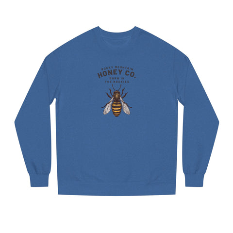 Honey Co. Bee Graphic Sweatshirt — Rustic Mountain Beekeeper Crewneck