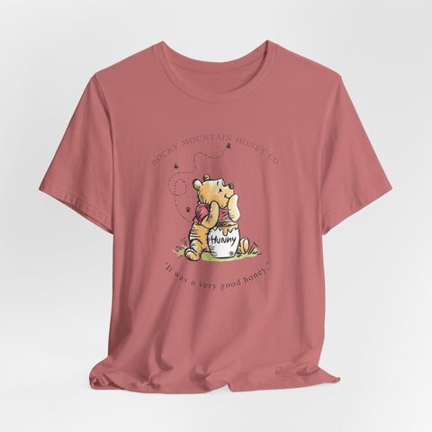 Winnie Bear "Hunny" Tee — Cute Vintage Pooh Shirt