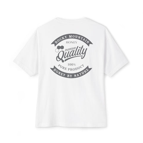Rocky Mountain National Park Vintage Logo Tee — Unisex Oversized Boxy T-Shirt