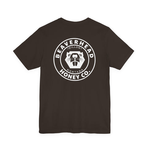 Beaverhead Honey Co. Logo T-Shirt — Vintage Beavertail Emblem Tee