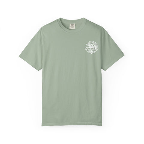 Rocky Mountain Honey T-Shirt — 100% Pure Beekeeper Logo Tee