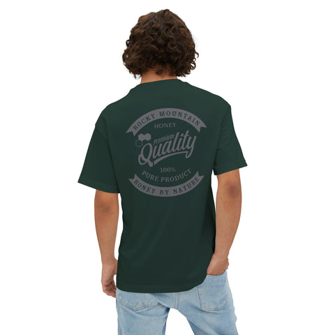 Rocky Mountain National Park Vintage Logo Tee — Unisex Oversized Boxy T-Shirt