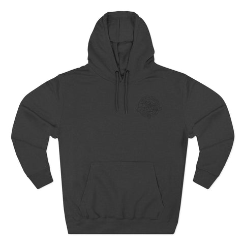 Rocky Mountain Honey Hoodie — 100% Pure Bee Logo Fleece Pullover