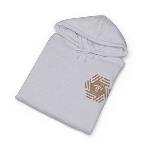 Honey Co. Logo Hoodie — Rustic Beekeeper Honey Company Pullover