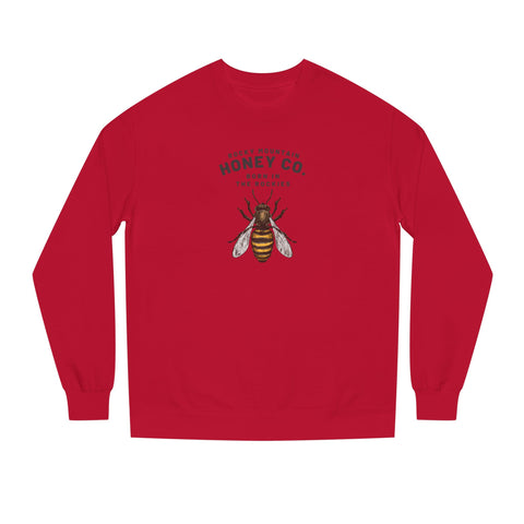 Honey Co. Bee Graphic Sweatshirt — Rustic Mountain Beekeeper Crewneck