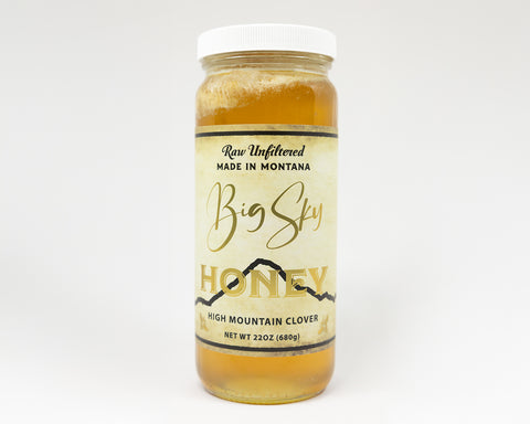 Big Sky Montana High Mountain Clover Honey 22 oz.