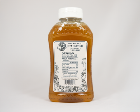 Raw Wildflower Honey 16oz.