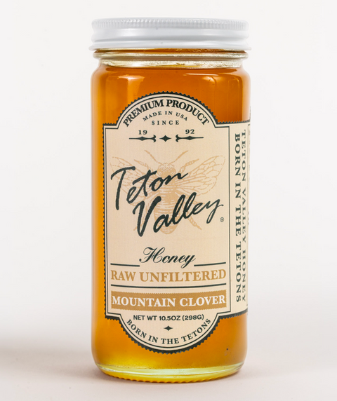 Teton Valley High Mountain Clover Honey 10.5oz