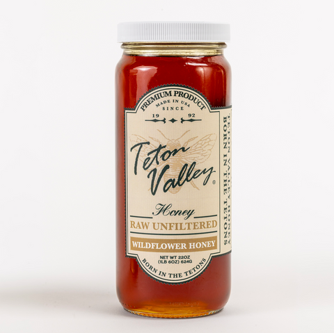 Teton Valley Wildflower Honey 22oz.