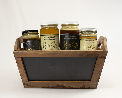 Big Sky Honey 4 Pack 10/22oz  Basket