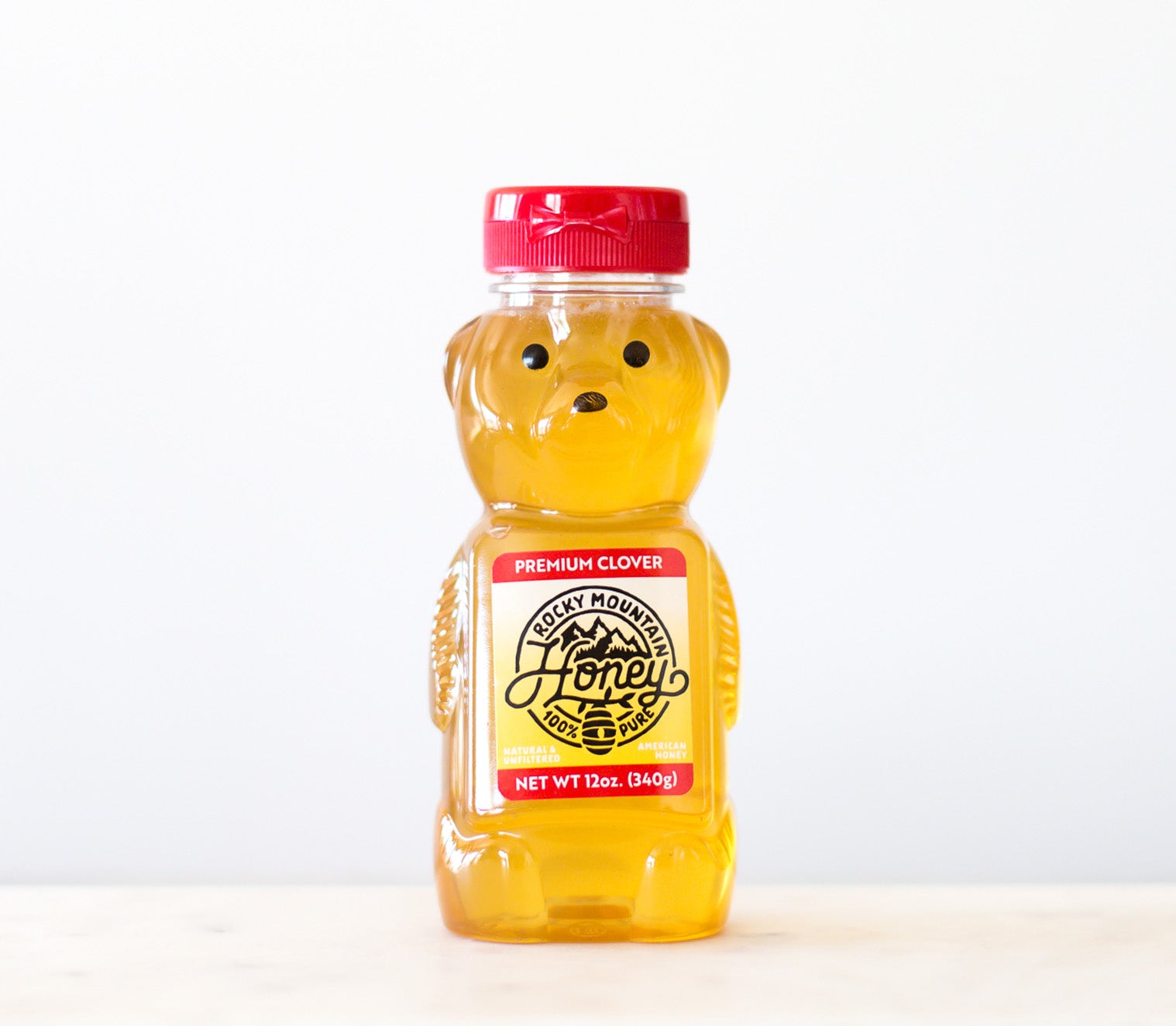 Gorder's Clover Honey Bear (Case of 12) - Rocky Mountain Honey