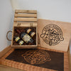 Whiskey Barrel Aged Honey Crate w/ Cheese Honeys