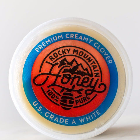 (Case of 12) 16 oz.  Creamy Clover Honey Tub